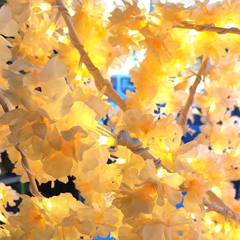 Arbre LED Lumineux Doré 2m | Décoration Automne Artificiel