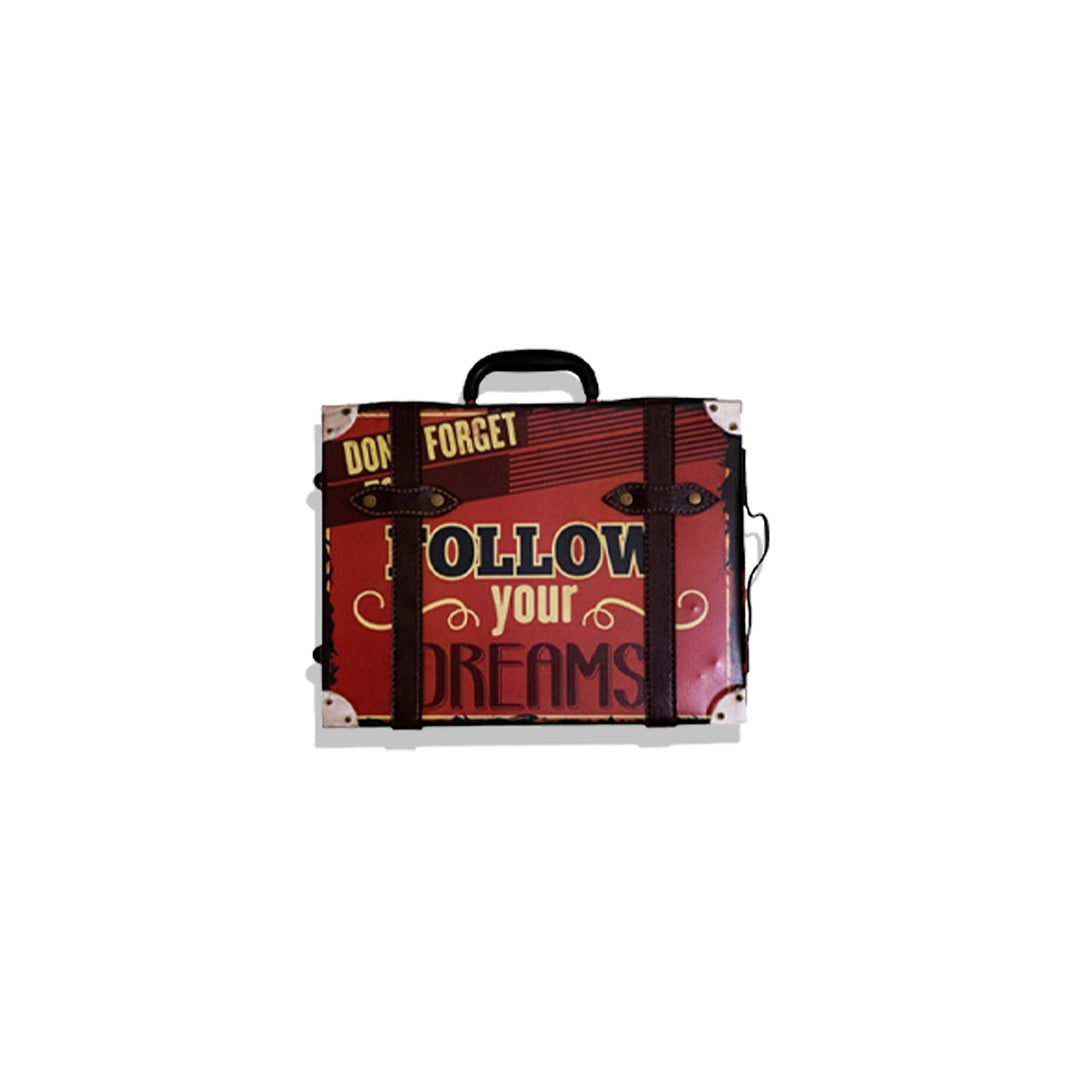 Décoration Murale Valise Métal - Rétro Voyage Vintage