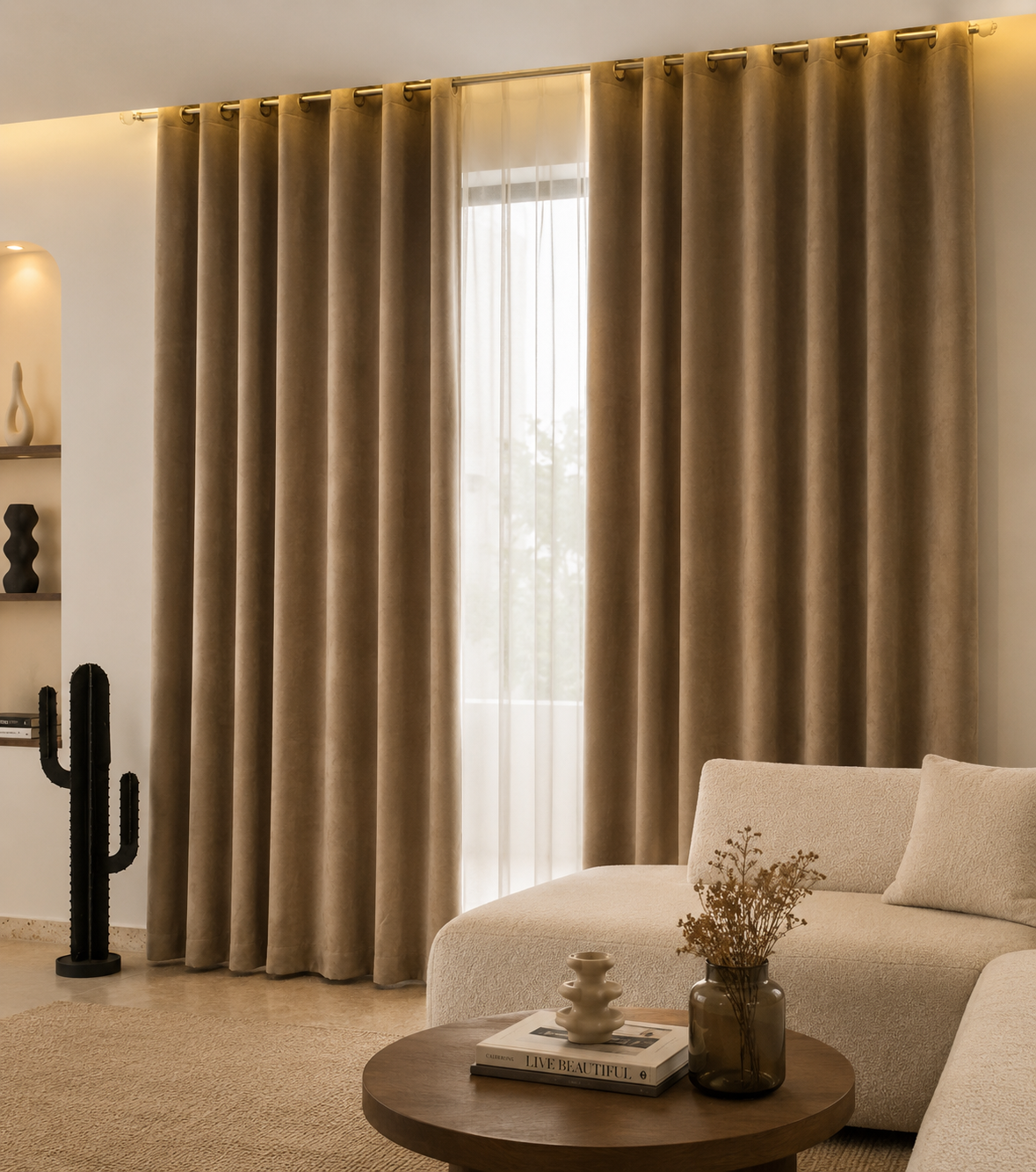 Rideaux Prêt à Poser Velour