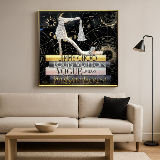 Tableau Constellation Haute Couture: Élévation Céleste
