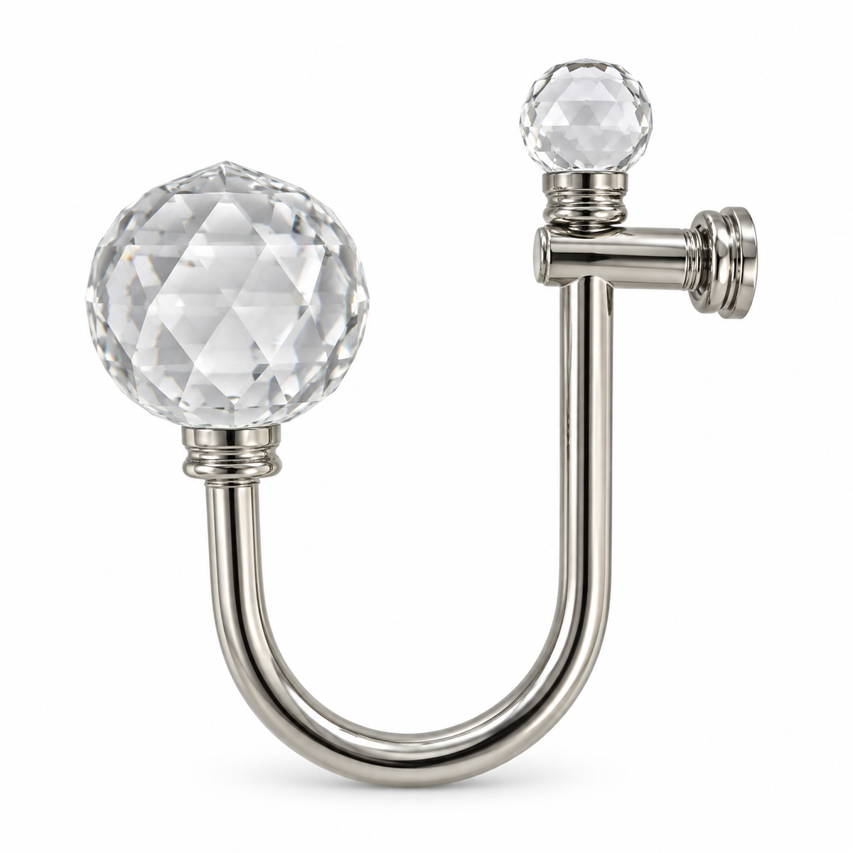 Support d'Embrasse à 2 Boules Cristal – Grand Modèle