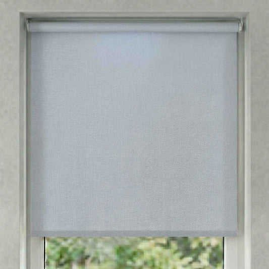 Store Screen Enrouleur Gris Pâle H-916 Sur Mesure