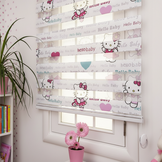 Store Zebra Imprimé Hello Baby HELLOBABAY Sur Mesure