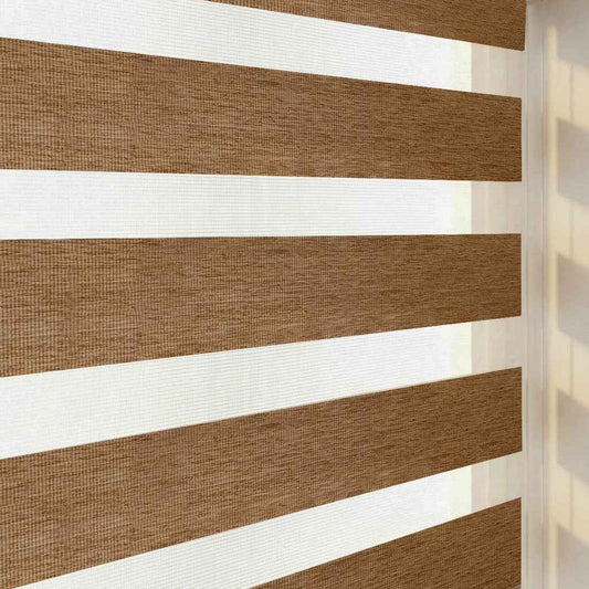 Store Zebra Uni Effet Bambou Miel Doré MA-20 Sur Mesure