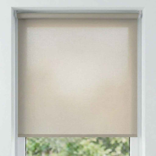 Store Screen Enrouleur Beige Taupe MAR-809 Sur Mesure