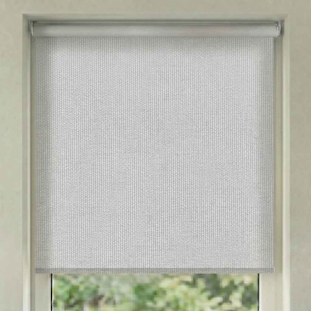 Store Screen Enrouleur Blanc Cassé S2-745 Sur Mesure