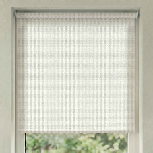 Store Screen Enrouleur Blanc Grisé SC-1-Plus Sur Mesure