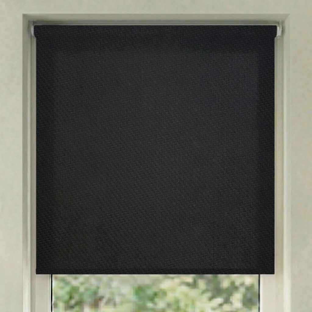 Store Screen Enrouleur Noir Graphite SC-121 Sur Mesure