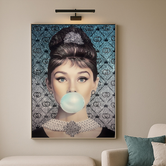 Tabeleau Élégance Intemporelle: Le Souffle Turquoise