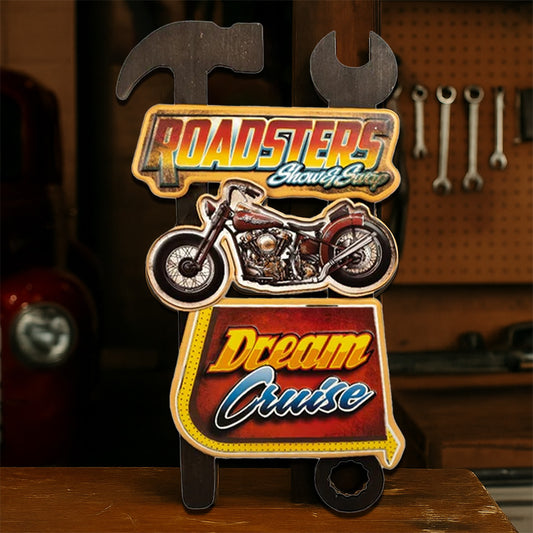 enseigne dream cruise Décoration Américaine Vintage moto bar  garage maintenance clé molette café coffeshop  fast food vintage Idée Cadeau Tunisie