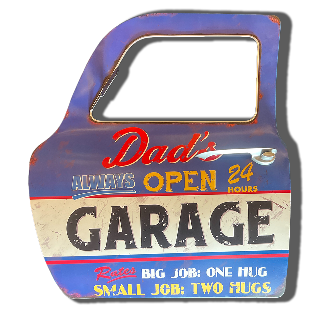 Automobiles / Garage - Plaques de déco en métal