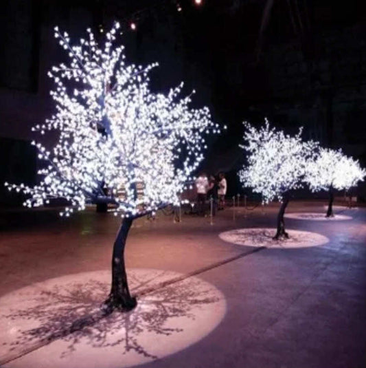 Arbre Lumineux LED Fleur de Cerisier - Lampadaire Décoratif Étanche Intérieur/Extérieur
