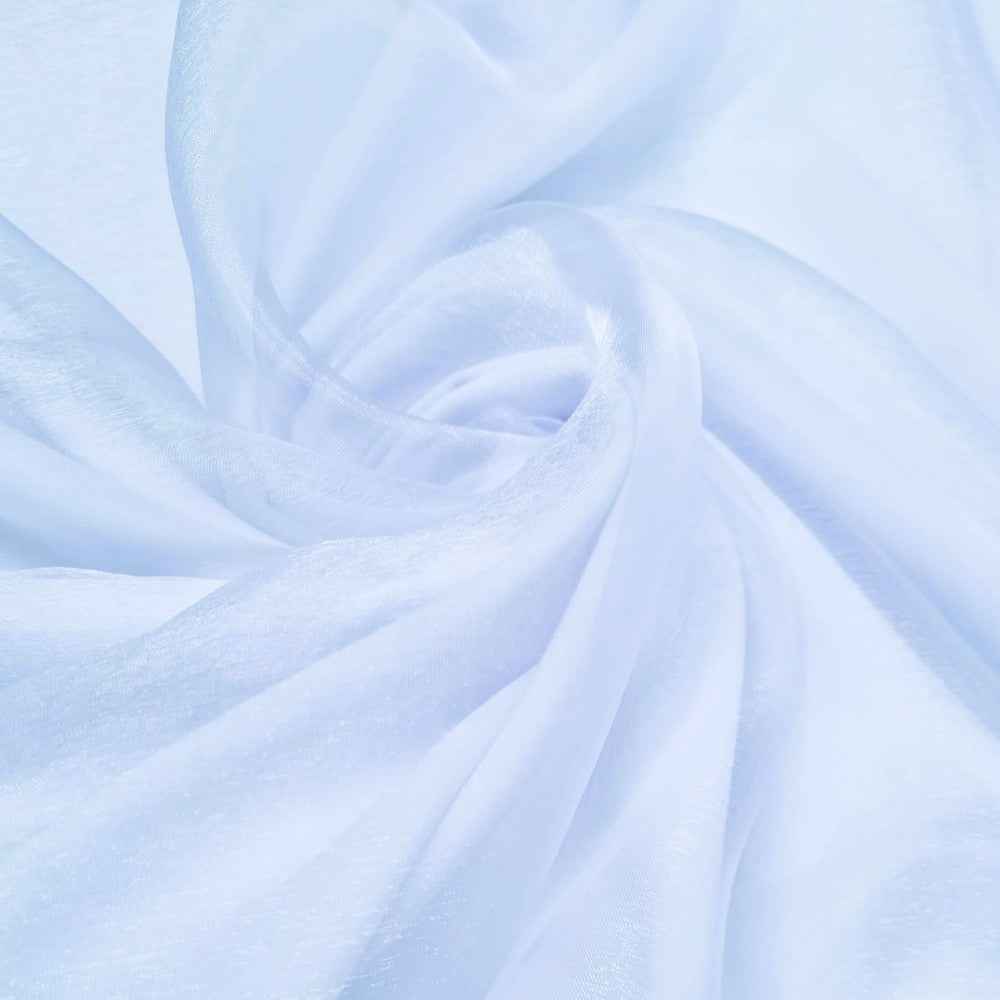 Tissu Organza Blanc  – Voilage Rideau | Bargaoui